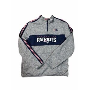 New England Patriots Tommy Hilfiger Men's Quarter Zip XL NFL Rare Zip pockets